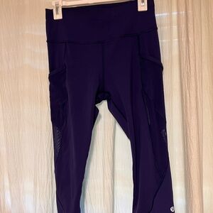 Lululemon capri pants with pockets